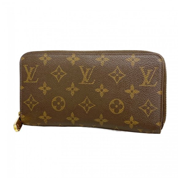 Louis Vuitton Monogram Zippy Wallet M60017 Brown Men's and Women's - Picture 1 of 13